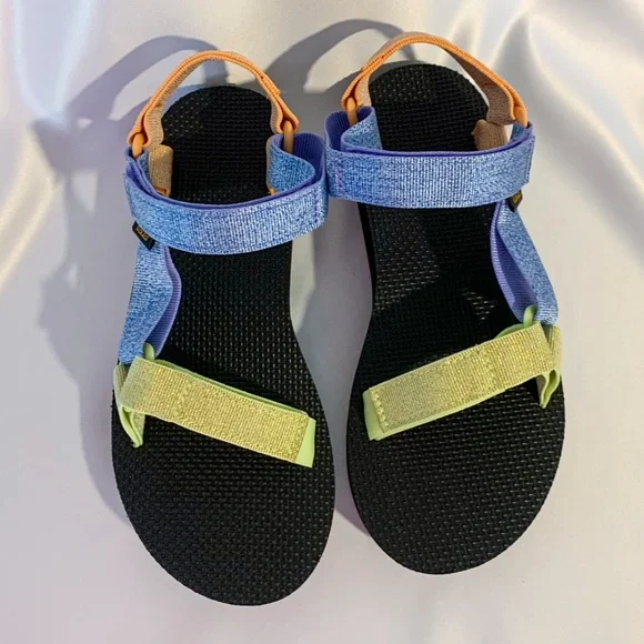 Teva Ladies Midform Multi-colored Sandals Size 7 - Picture 8 of 12